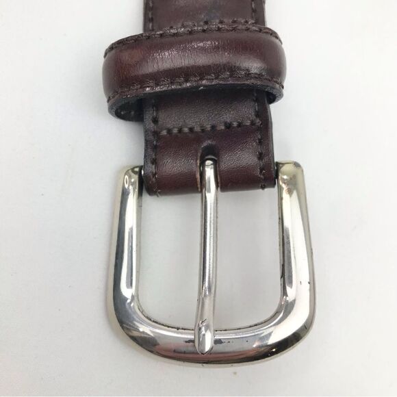 Argentinian Full Grain Cowhide Leather Loop Chain Belt - Picture 11 of 13